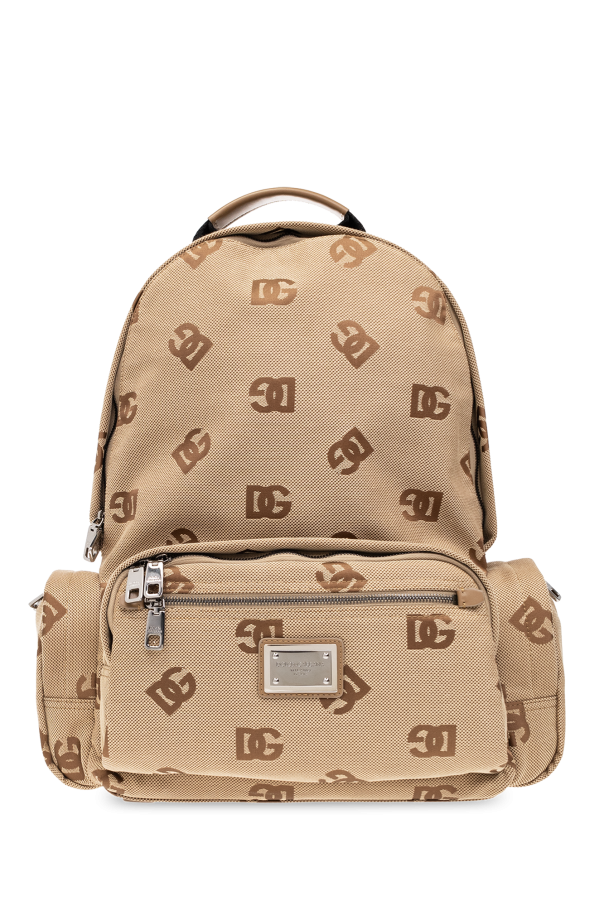 Monogrammed backpack od Dolce & Gabbana